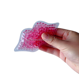 इंजेक्शन के लिए शीर्ष गुणवत्ता वाले ब्रांडेड लोगो लाल जेल होंठ के आकार के बर्फ पैक - Product Image 3