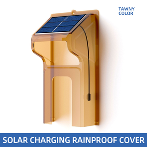 Timbre de puerta de video solar WIFI con Vista de cubierta de lluvia soleada por aplicación de teléfono móvil - Product Image 5
