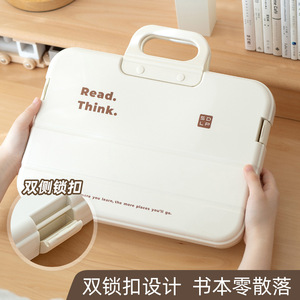 Sd Lp Exam Paper Storage Bag A4 Large Capacity Document Organizer For Students School Use - Product Image 4