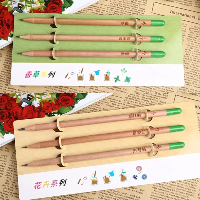7 inch HB Wooden Pencils Seed Pencil buy online stationery