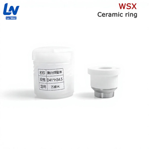 LVWEI D28 D32 Anillo <span class=keywords><strong>Láser</strong></span> Cerámico <span class=keywords><strong>de</strong></span> Alta Potencia para <span class=keywords><strong>Soldadura</strong></span> y Corte, Boquilla para <span class=keywords><strong>Equipo</strong></span> <span class=keywords><strong>Láser</strong></span> <span class=keywords><strong>de</strong></span> Fibra 1064nm, <span class=keywords><strong>Precio</strong></span> Competitivo - Product Image 2