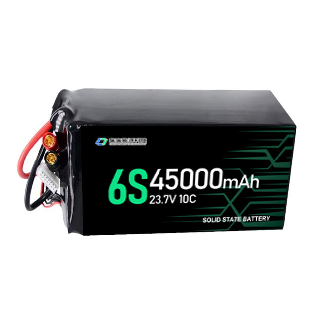 High-voltage 45000mAh/64000mAh 3.95V Semi-solid Battery Packs for 6S/12S High-performance Fixed-wing Drone Batteries