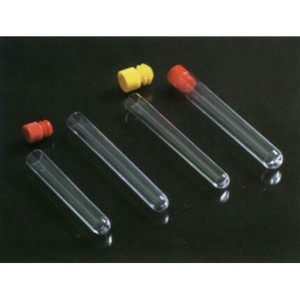 Ps Rigid <b>Plastic</b> Transparent Test <b>Tubes</b> 12X75 With Rigid And Soft Caps For Medical And Laboratory Use - Product Image 1