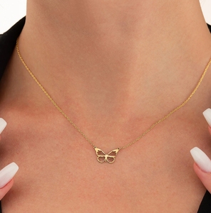 Gioielli Personalizzati in Acciaio Inossidabile Design Farfalla Esra Brekelmans Gioielli Vuoti all'Ingrosso - Product Image 3