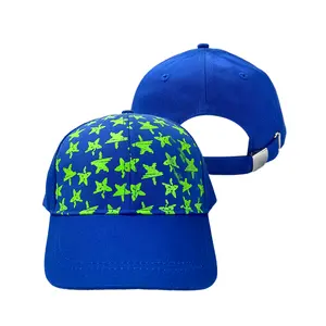 Özel kauçuk yama logo 6 panel polyester spor şapka kavisli ağız gorras lazer kesim delik halat beyzbol şapkası