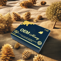 OEM Etumax Miel Sachets 3D Carte Lenticulaire Présentoir Papier Matériel Mat Laminage Impression Manipulation