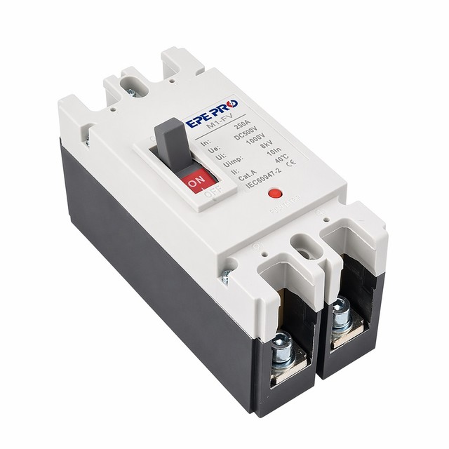 High Breaking Capacity Precise Over Current Protection Copper 63a 80a 100a 125a Dc500v 63A Mccb Moulded Case Circuit Breaker