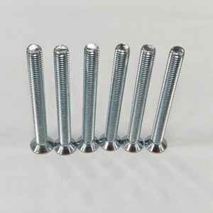 Tornillos para Máquinas Eléctricas de Alta Calidad, Material de Acero C1022, Acabado de Zinc CR3+, Cabeza Plana M6 de 60 mm, 6 Lóbulos (T30) - Product Image 2