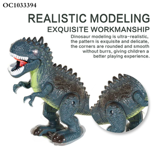Jouets de dinosaures marcheurs électriques en plastique pour enfants avec lumière et son - Product Image 5