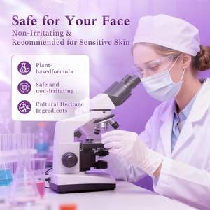 Crème dépilatoire à base de plantes douce, indolore et longue durée, parfumée à l'aloe vera, pour une épilation apaisante du visage pour femmes - Product Image 5