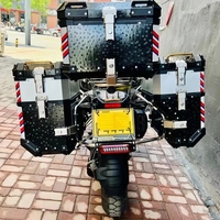 Coffre de Moto Étanche Grande Capacité pour BMW 1200 / 1250, Valise Arrière et Latérale Durable