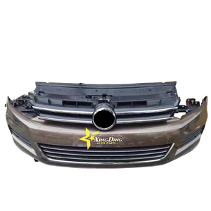 Condenseur de radiateur de grille centrale d'assemblage de pare-chocs avant de haute qualité pour Volkswagen <span class=keywords><strong>Touareg</strong></span> 12 - Product Image 1