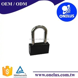 Stainless Steel Chrome-Plated Heavy Duty <b>Locker</b> Padlock with Mechanical Key and Double Lever Locking - Product Image 5