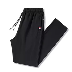 กางเกงจ็อกเกอร์ผู้ชายสไตล์ลำลองน้ำหนักปานกลาง OEM คุณภาพสูง ผู้ผลิตขายส่ง ชุดออกกำลังกาย ทรงตรง ปักลายระบายอากาศได้ดี - Product Image 3