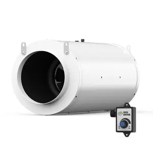 Hot Pot Restaurants equipments / Ventilation fan air refresh duct mount fans silence 8 inch 3800RPM