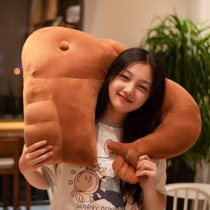 <span class=keywords><strong>Coussin</strong></span> décoratif personnalisé <span class=keywords><strong>avec</strong></span> logo, en forme de <span class=keywords><strong>bras</strong></span> de musculation, pour canapé, doux, en forme de poitrine de garçon, poupée en peluche de dessin animé, cadeau de Saint-Valentin - Product Image 2