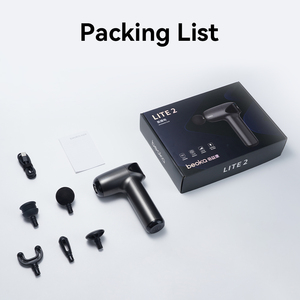 Pistola de Masaje Muscular Profesional Beoka, Relajación Corporal, Potente Motor sin Escobillas, Pistola de Masaje de Vibración de Bajo Ruido - Product Image 6