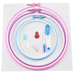<span class=keywords><strong>Set</strong></span> Sulaman <span class=keywords><strong>Cross</strong></span> <span class=keywords><strong>Stitch</strong></span> Charmkey dengan 5 Lingkaran Bambu, 100 Warna Benang, Perlengkapan Sulaman <span class=keywords><strong>Cross</strong></span> <span class=keywords><strong>Stitch</strong></span> - Product Image 4