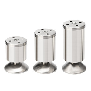 Jiufa Stainless Steel Cabinet <b>Legs</b> Adjustable Furniture Support Multiple Sizes - Product Image 2