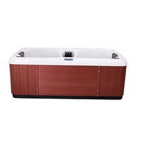 Bon prix Jardin 2 sièges Massage extérieur SPA Baignoire à remous Petite baignoire à remous