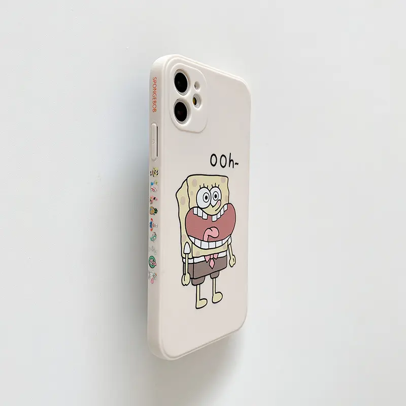 Casing penutup ponsel TPU lembut astronot cetak tepi desain baru untuk iPhone 15 14 13 12 11 Pro Max XR 6 7 8 Plus