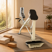 Appareil de fitness commercial multi-gym à charge libre, Rameur T-Bar et Rameur incliné T, avec système de sécurité dorsal en acier réglable, capacité de charge utilisateur maximale 180 kg