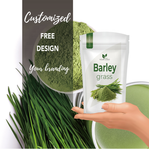 Kunden spezifisches grünes Superfood-Detox-und Gersten gras pulver für tägliches Detox-Gersten grass aft pulver - Product Image 6