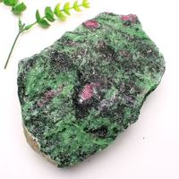 En gros Cristal Naturel Quartz Rubis Zoisite Épidote Spécimen-Pierre Précieuse Brute Pierre Brute