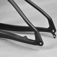 Cadre de vélo en fibre de carbone Hongfu, cadre à disque, cadre de montagne, cadre en carbone Cuadros De Bicicleta De Carbono Mtb 29er FM289