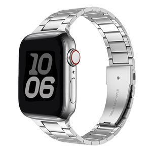 Correa de Reloj de Acero Inoxidable de Lujo para Apple 38/40/41/42/44/45/49mm, Correa de Reloj Inteligente para Hombre para <span class=keywords><strong>Iwatch</strong></span> 11 10 9 8 7 6 5 4 3 2 Ultra - Product Image 1