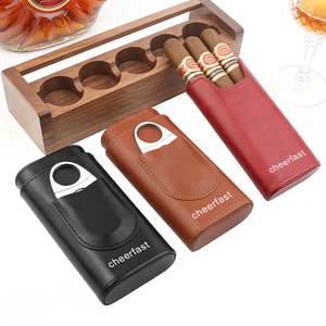 <span class=keywords><strong>Estuche</strong></span> <span class=keywords><strong>para</strong></span> Cigarros de Varios Colores, <span class=keywords><strong>Estuche</strong></span> de Cuero PU Espacioso <span class=keywords><strong>para</strong></span> Viaje con Diseño de Gran Abertura <span class=keywords><strong>para</strong></span> Hombres - Product Image 2