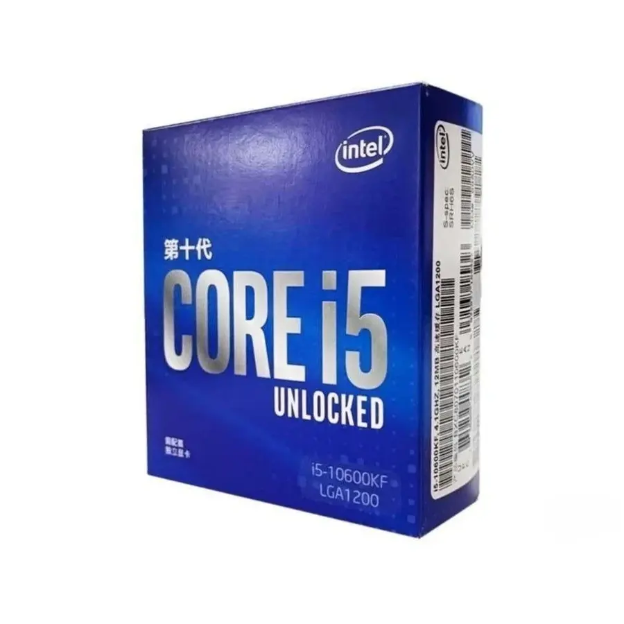 100% original new product In-tel Core i5 10600KF CPU Six cores cpus for desktop computer CPU