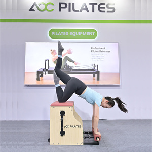 อุปกรณ์พิลาทิส AOC <span class=keywords><strong>เก้าอี้</strong></span>วันดา<span class=keywords><strong>ทำ</strong></span>จากไม้เมเปิลคุณภาพสูง ทนทาน พร้อมที่จับโลหะปรับได้ - Product Image 2