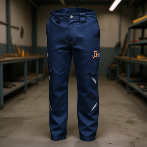 Pantalones de Trabajo Ttake, Corte Regular, Color Gris, Talla M, Pantalones de Seguridad - Product Image 3