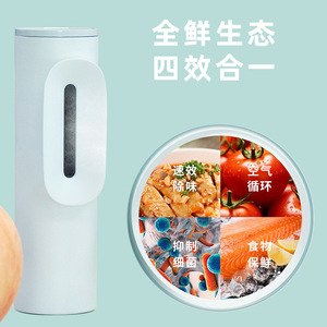 Desodorizante para Refrigerador, Purificador de Aire con Esterilización de Ozono de 3600 mAh para el Hogar y el Automóvil con Función Antibacteriana - Product Image 1