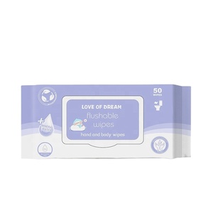Biodegradable Organic Water <b>Tissue</b> <b>Paper</b> Clean Baby Wet Wipe - Product Image 4