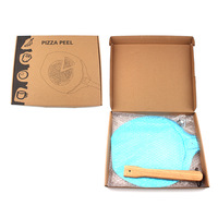 Nouvelle pelle à pizza en aluminium détachable pour service et transfert, outils de cuisson et de retournement de gâteaux pour restaurants