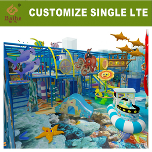 Baihe เครื่องเล่นแบบนิ่มสำหรับเด็กสนามเด็กเล่นในร่มแนวมหาสมุทรสำหรับเด็กอุปกรณ์สนามเด็กเล่นในร่มเชิงพาณิชย์ - Product Image 3