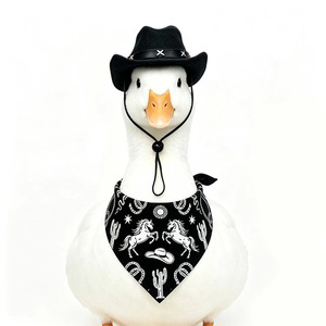 Western Cowboy Hat With Triangular Bandana For Duck Pet Costume Decorative Accessory Zhejiang Origin - Product Image 1