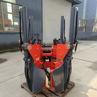 Mini Trasplantatrice Idraulica Automatica per Alberi, Minipala Gommata, Escavatore, Benna a Vanga, Piccola Macchina per Movimentazione e Taglio