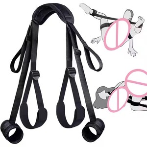 Erotic Sex Toys BDSM Bondage Open Leg Bed <strong>Restraint</strong> Couple Easy Make Love Belt Strap <strong>Neck</strong> Sexual Sexy Toys for Women - Product Image 2