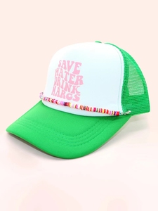 Cappello da camionista rimovibile all'ingrosso catena di metallo catena di gioielli cappello d'<span class=keywords><strong>oro</strong></span> per le vacanze estive - Product Image 4
