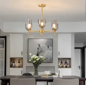 En iyi fiyat modern minimalist lambaları led büyük lüks kristal avize yatak odası için çalışma yemek odası