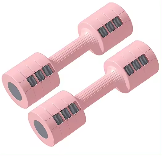 Ayarlanabilir Dumbbells Set 1 çift 4 6 8 11lb (2-5lb her) ücretsiz ağırlıkları ağırlık seti 2 kadınlar için hızlı ayarlamak dambıl