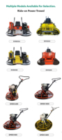 Vente directe d'usine essence route Surface taureau flotteur béton outils de finition béton lissage Machine truelle électrique