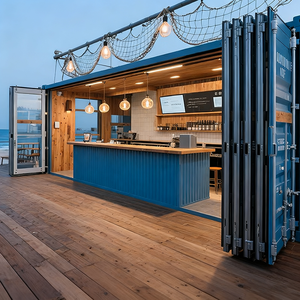 Chi Phí Giá Hiện Đại Modular Có Thể Tháo Rời Kết Cấu Thép Nhà Đúc Sẵn Sang Trọng Container Biệt Thự Trung Tâm Văn Phòng Xây Dựng - Product Image 4