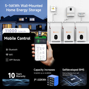 Système de Batteries <span class=keywords><strong>LiFePO4</strong></span> de Stockage d'Énergie Domestique Powerwall 15 kWh 51,2 V, Batteries au Lithium 48 V 200 Ah, 48 V 280 Ah, 300 Ah, 314 Ah - Product Image 5