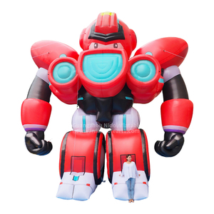 منطاد روبوت أكسفورد قابل للنفخ كبير 8 متر ، موكب كرتون ، حفلة حدث مع منفاخ هواء ، شحن بحري - Product Image 6