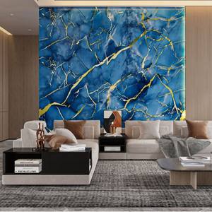 Carta da Parati Autoadesiva Impermeabile con Design in Marmo UV 10x4 per Decorazione d'Interni - Product Image 3