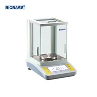Balance analytique BIOBASE 0,0001g Précision Chargement par le haut Semi-micro balance de laboratoire Balance analytique numérique à 4 chiffres